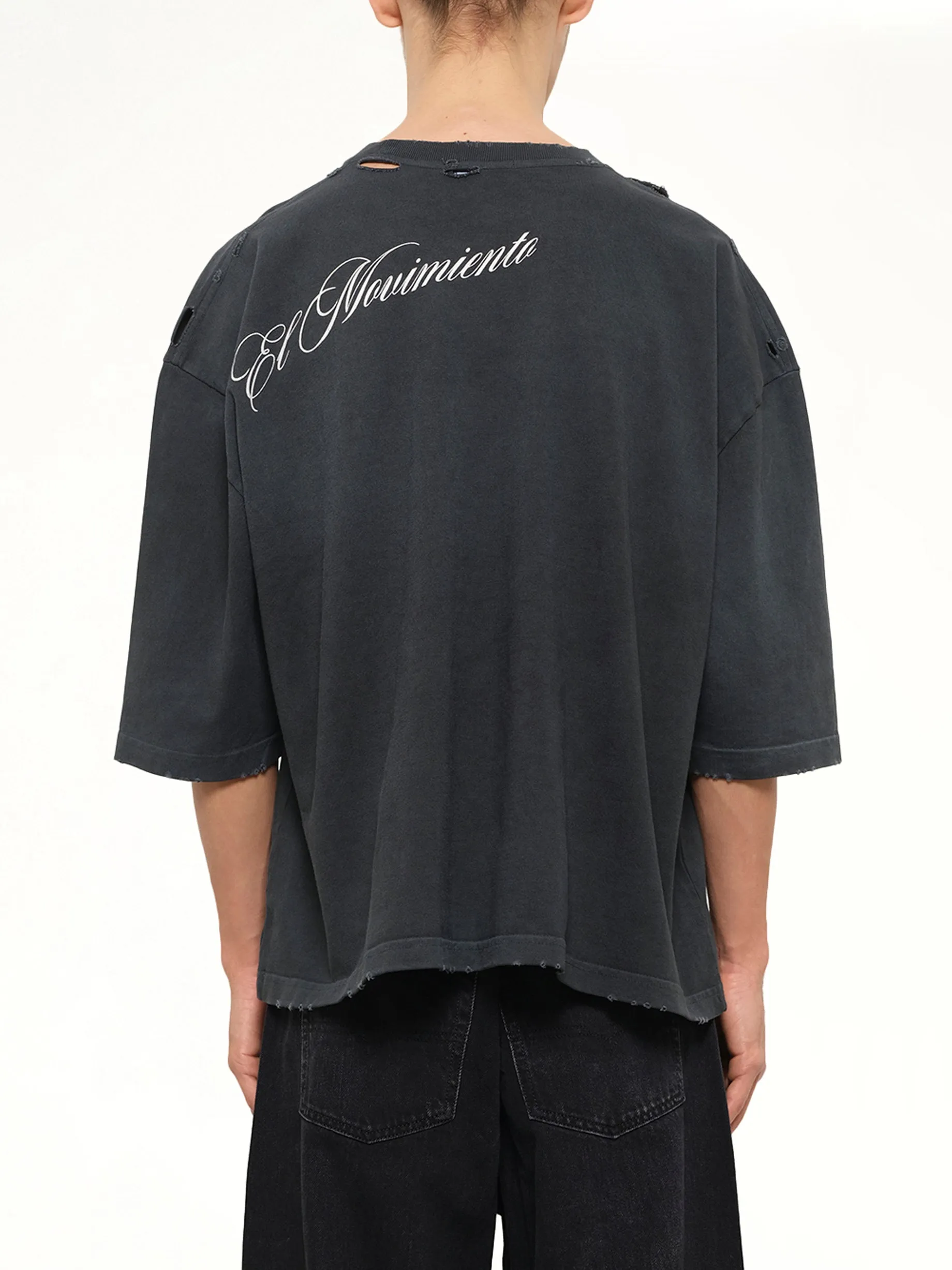 El Movimiento Buffalo T-Shirt in Pirate Black sold by MARAIS product image thumbnail 5