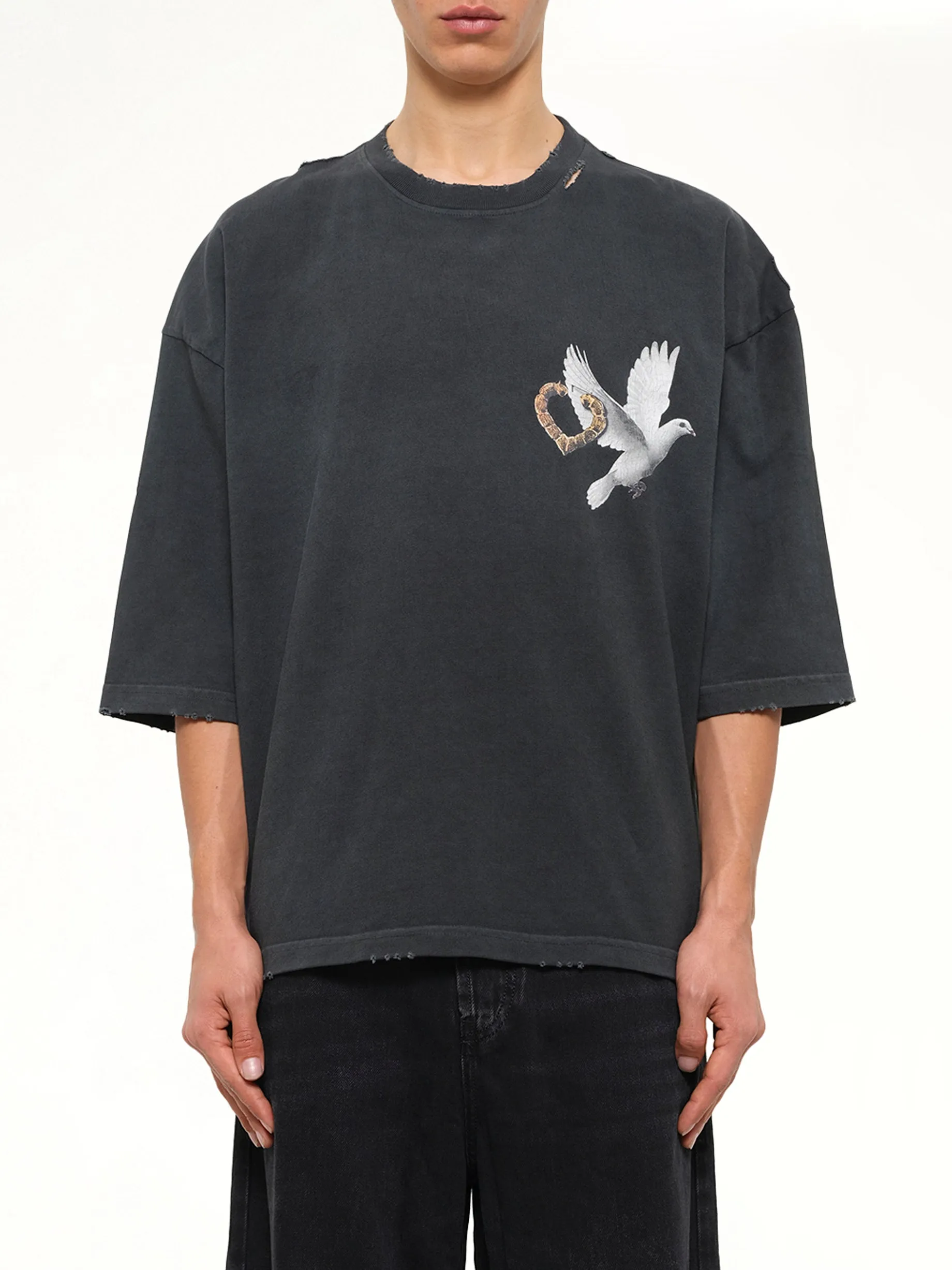 El Movimiento Buffalo T-Shirt in Pirate Black sold by MARAIS