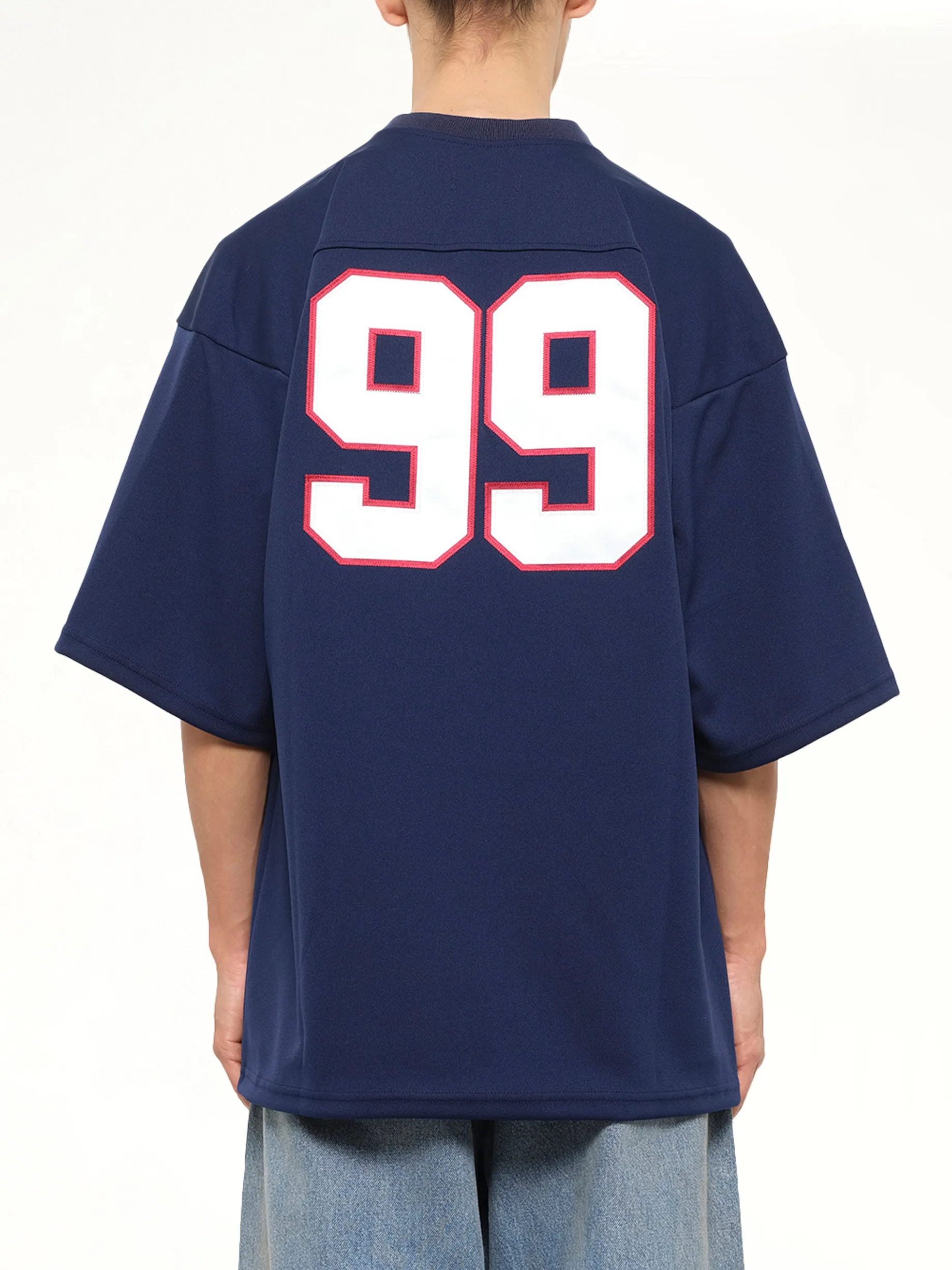 OS Willy Sport Jersey in Peacoat sold by MARAIS product image thumbnail 5