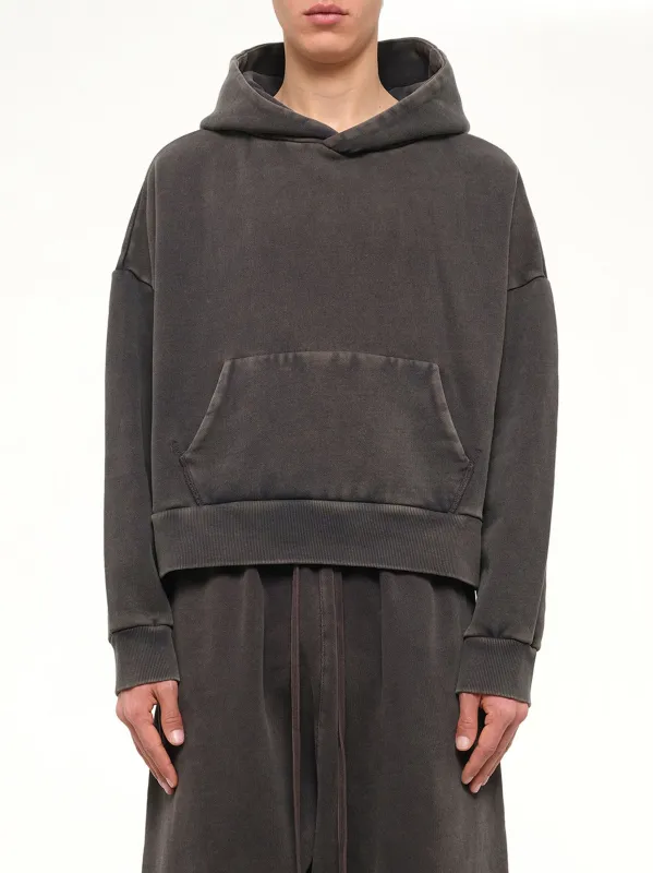 Heavy Hood in Washed Black made by Entire Studios