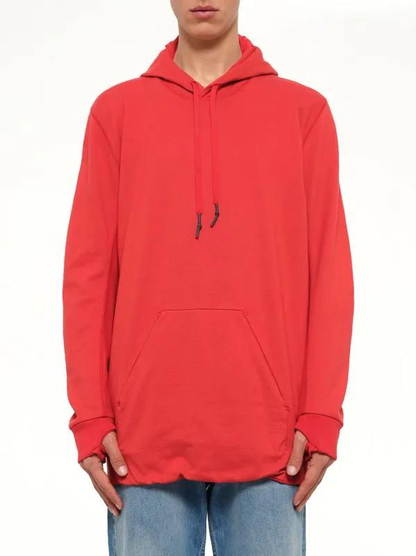 Dye Hoodie in Red made by 11 By Boris Bidjan Saberi