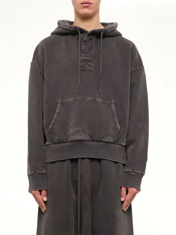 Surge Hood in Washed Black made by Entire Studios