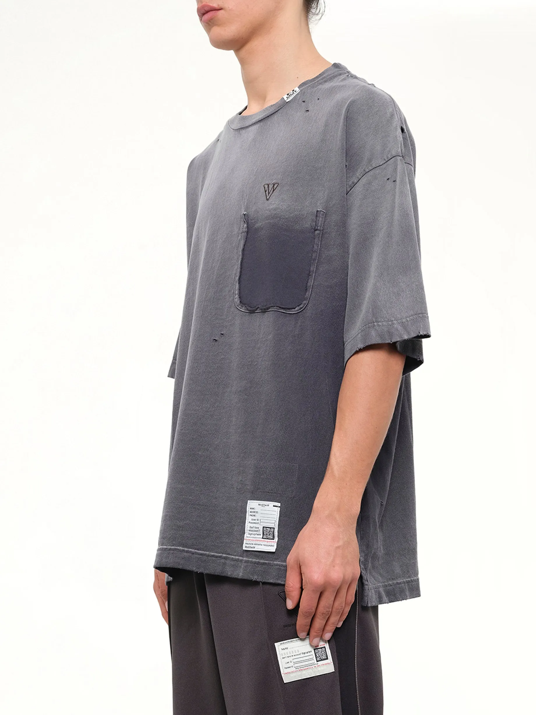 Sun Faded T-Shirt in Black sold by MARAIS product image thumbnail 3