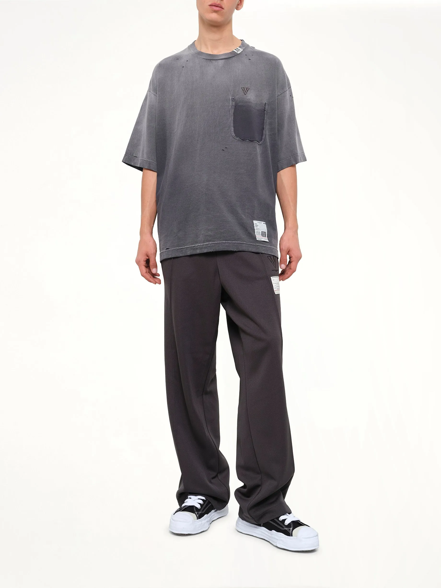 Sun Faded T-Shirt in Black sold by MARAIS product image thumbnail 4