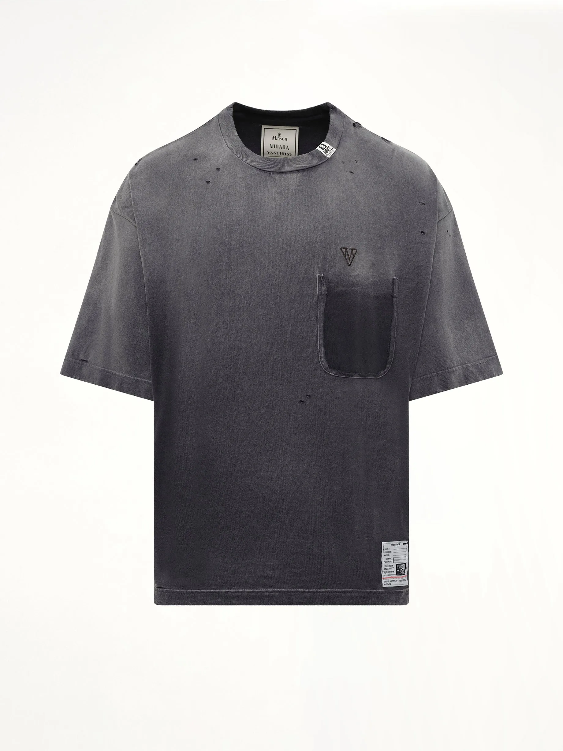 Sun Faded T-Shirt in Black sold by MARAIS product image thumbnail 2