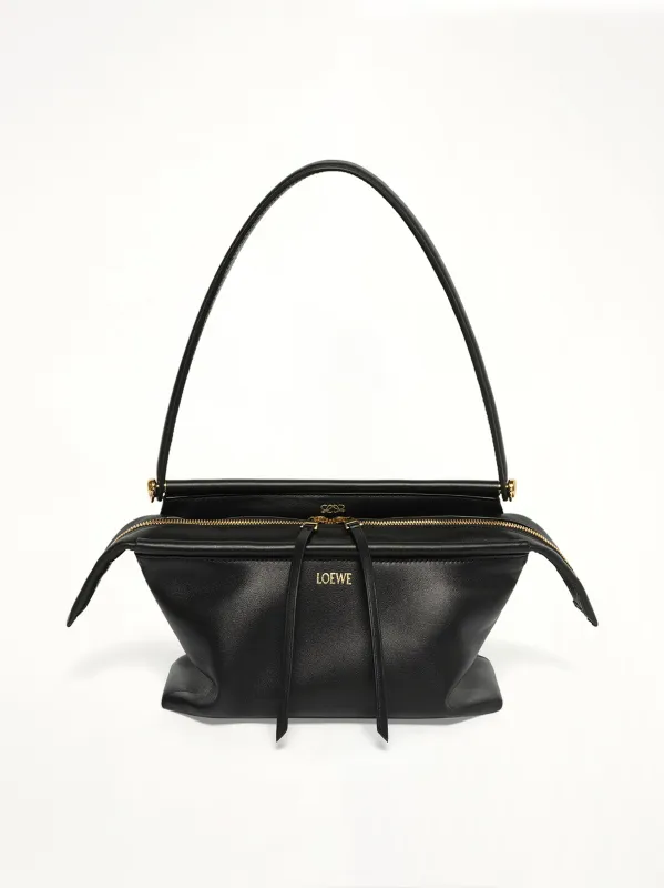 Whisker Small Bag in Black made by Loewe