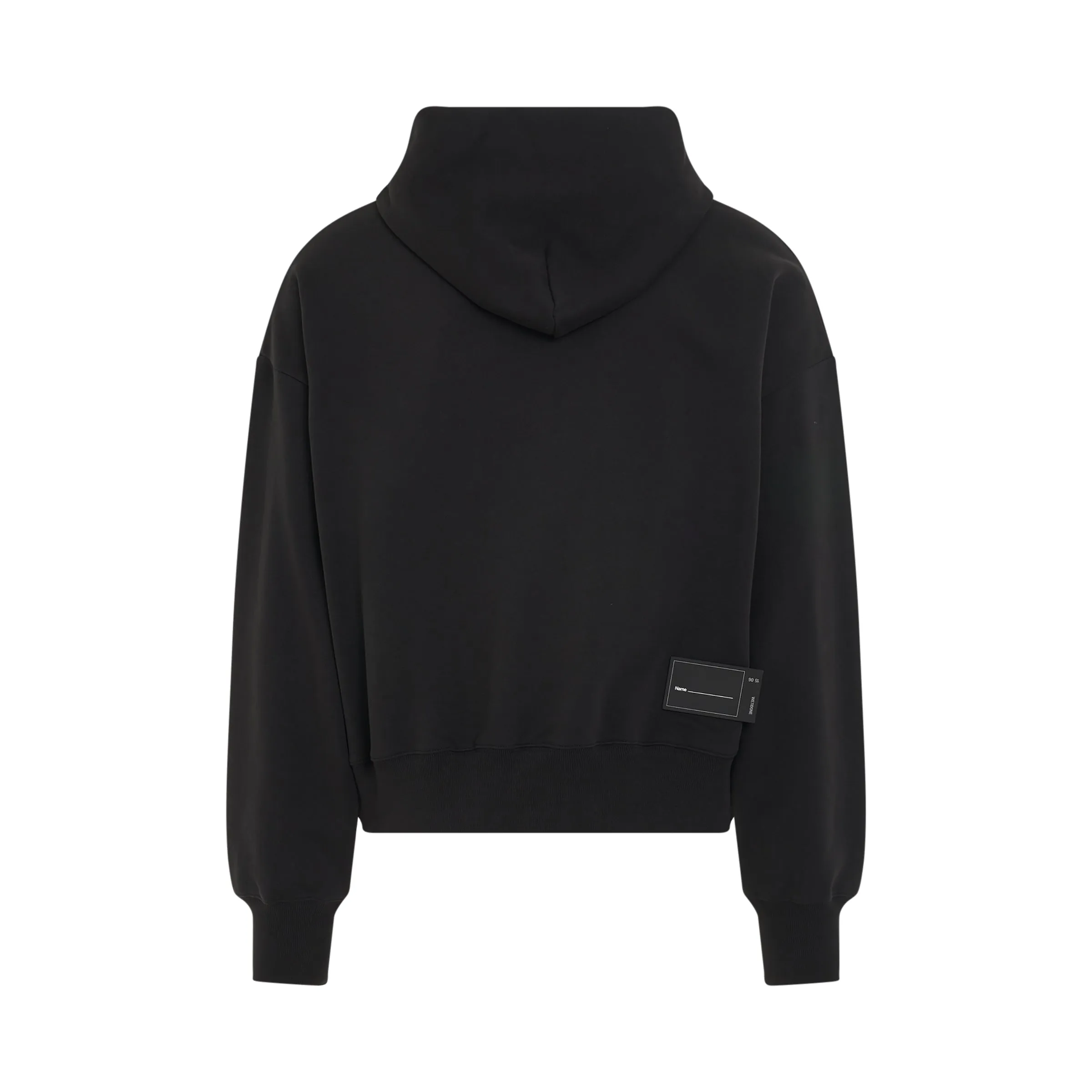 Logo Embroidered Wappen Hoodie in Black sold by MARAIS product image thumbnail 4