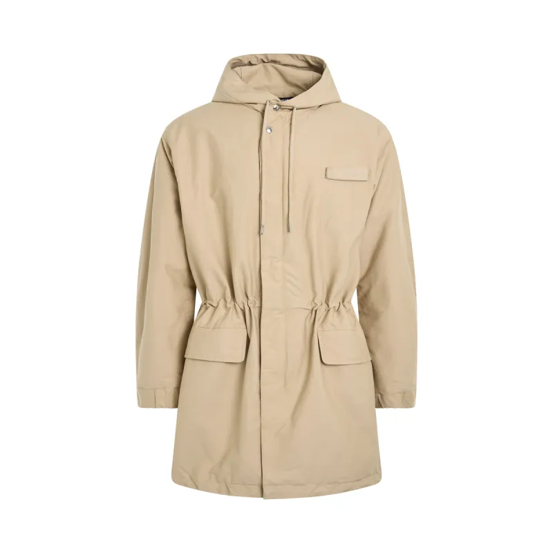 Marrone Parka in Beige sold by MARAIS