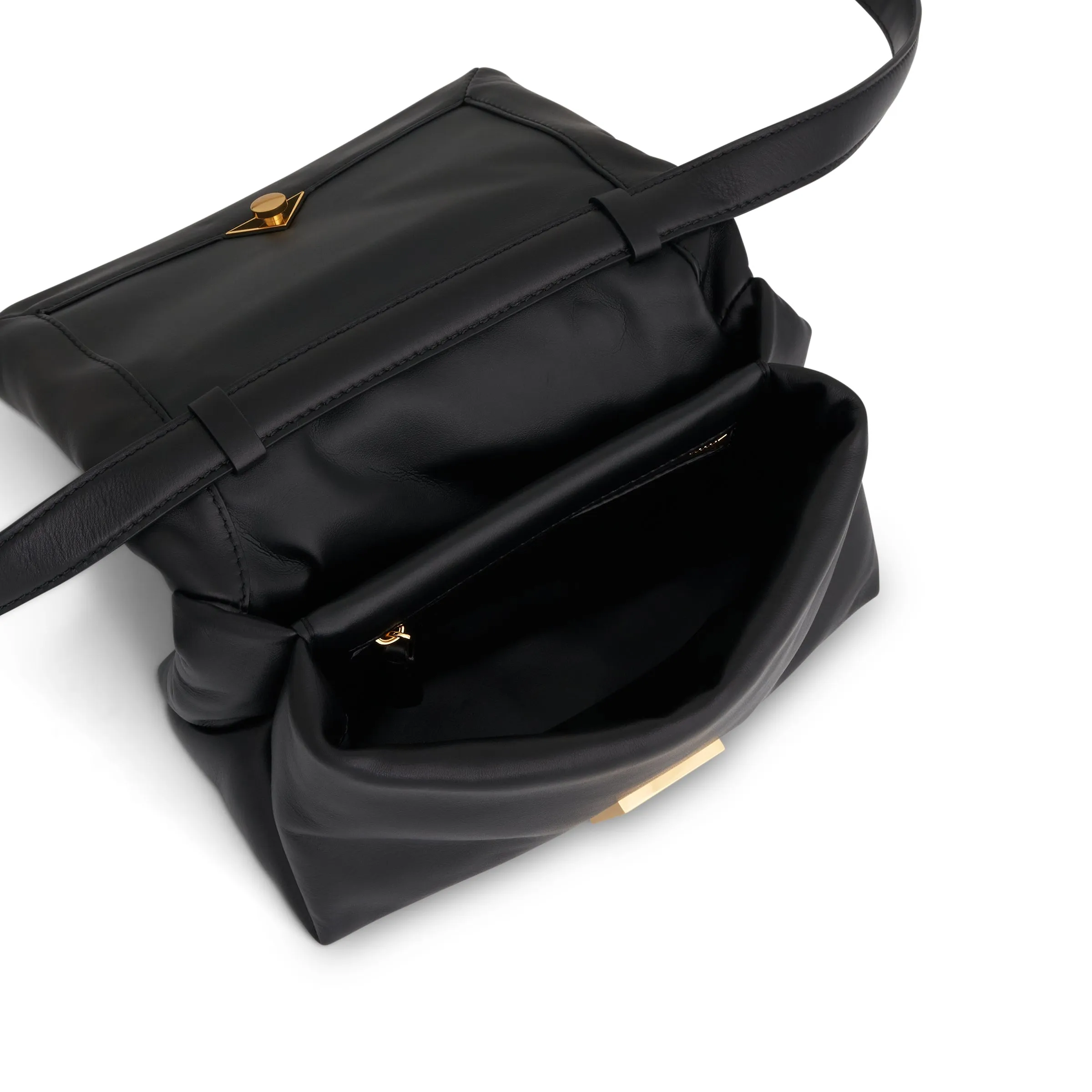 Prisma Small Leather Bag in Black sold by MARAIS product image thumbnail 4