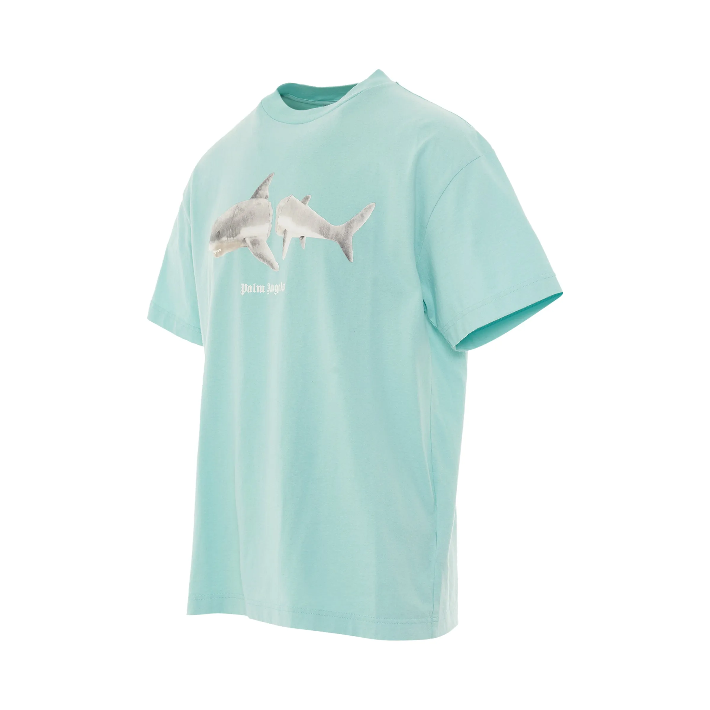 Broken Shark Classic T-Shirt in Light Blue/White sold by MARAIS product image thumbnail 2