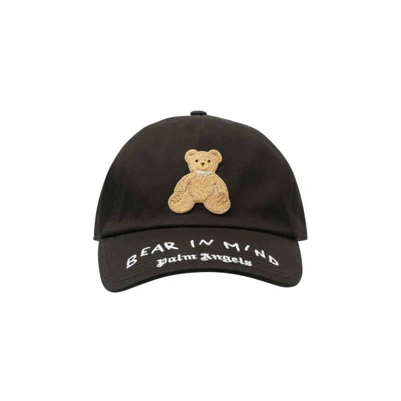 Bear in Mind Cap in Black/Brown sold by MARAIS