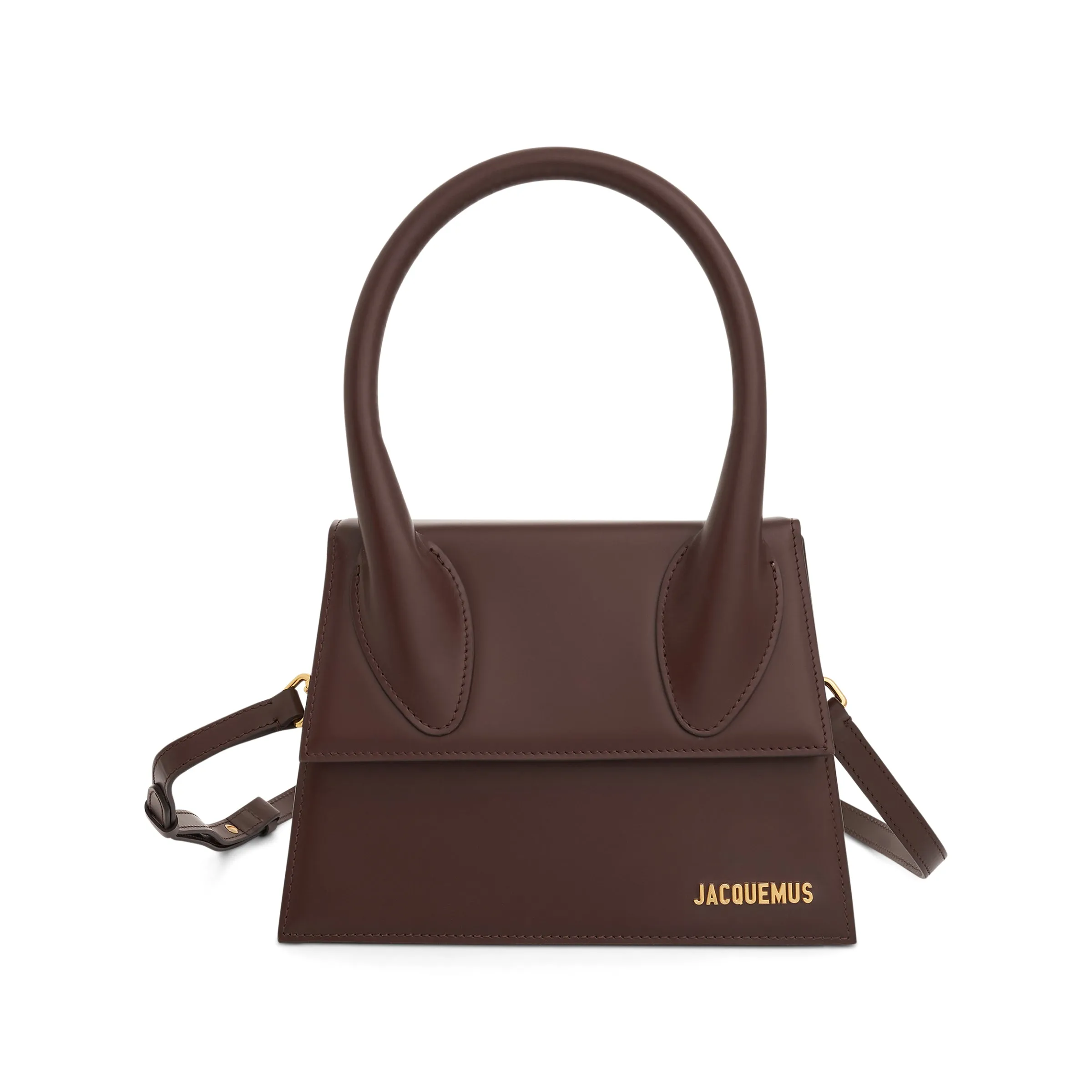Le Grand Chiquito Leather Bag in Brown sold by MARAIS