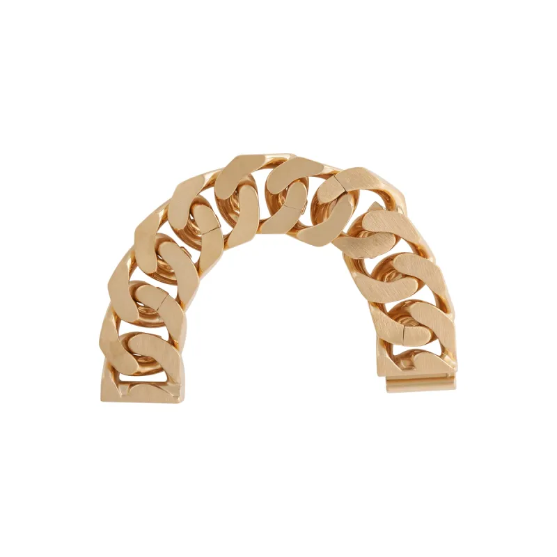 G Chain Gold Medium Bracelet in Gold made by MARAIS