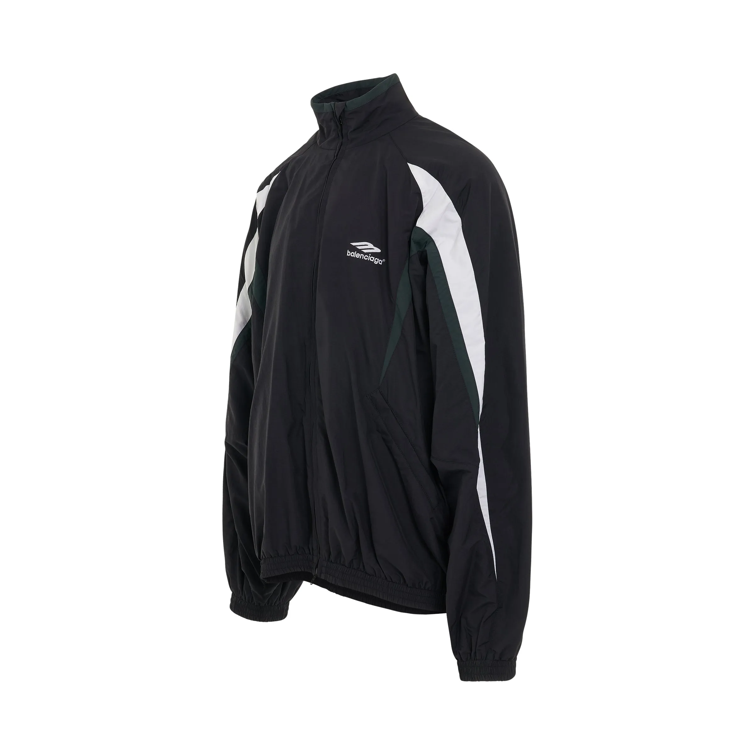 Logo Track Suit Jacket in Black sold by MARAIS product image thumbnail 2