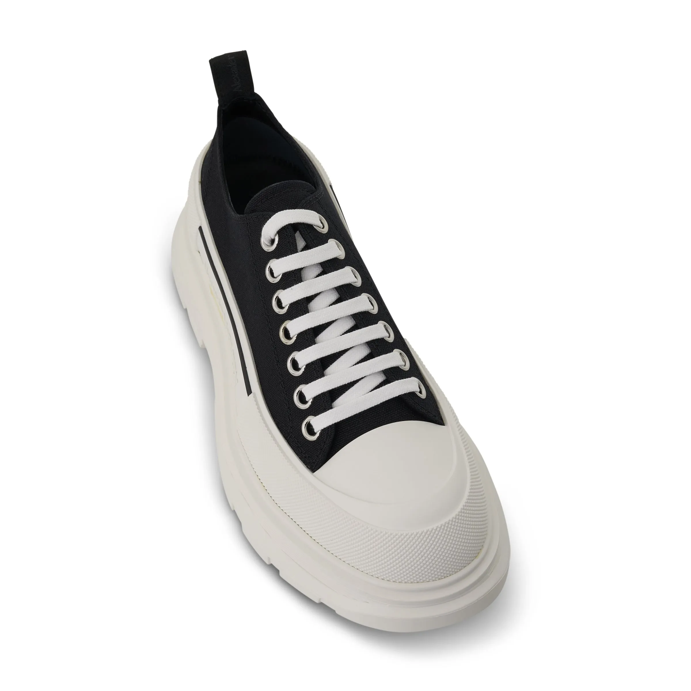 Tread Slick Canvas Lace Up in Black/White sold by MARAIS product image thumbnail 3