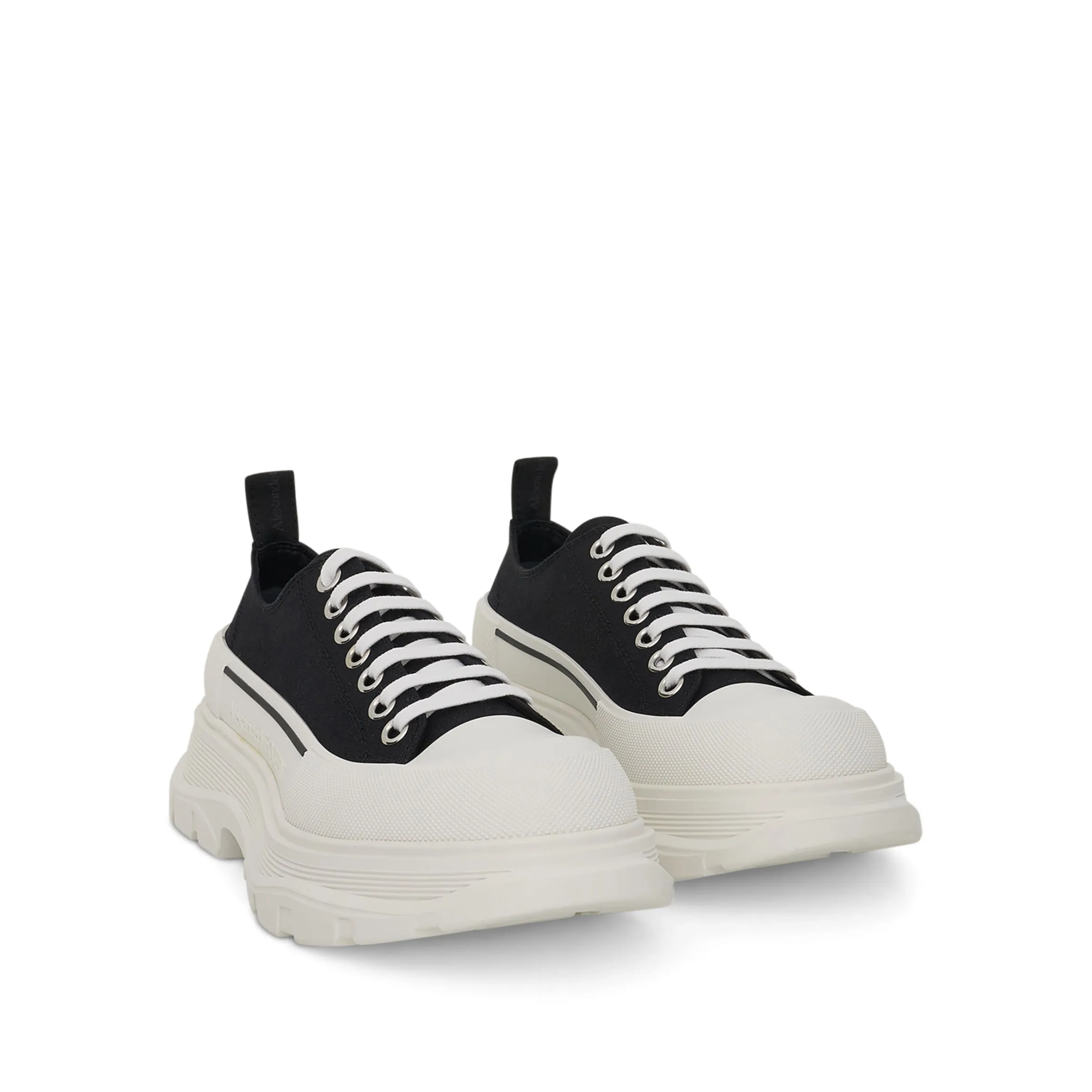 Tread Slick Canvas Lace Up in Black/White sold by MARAIS product image thumbnail 2