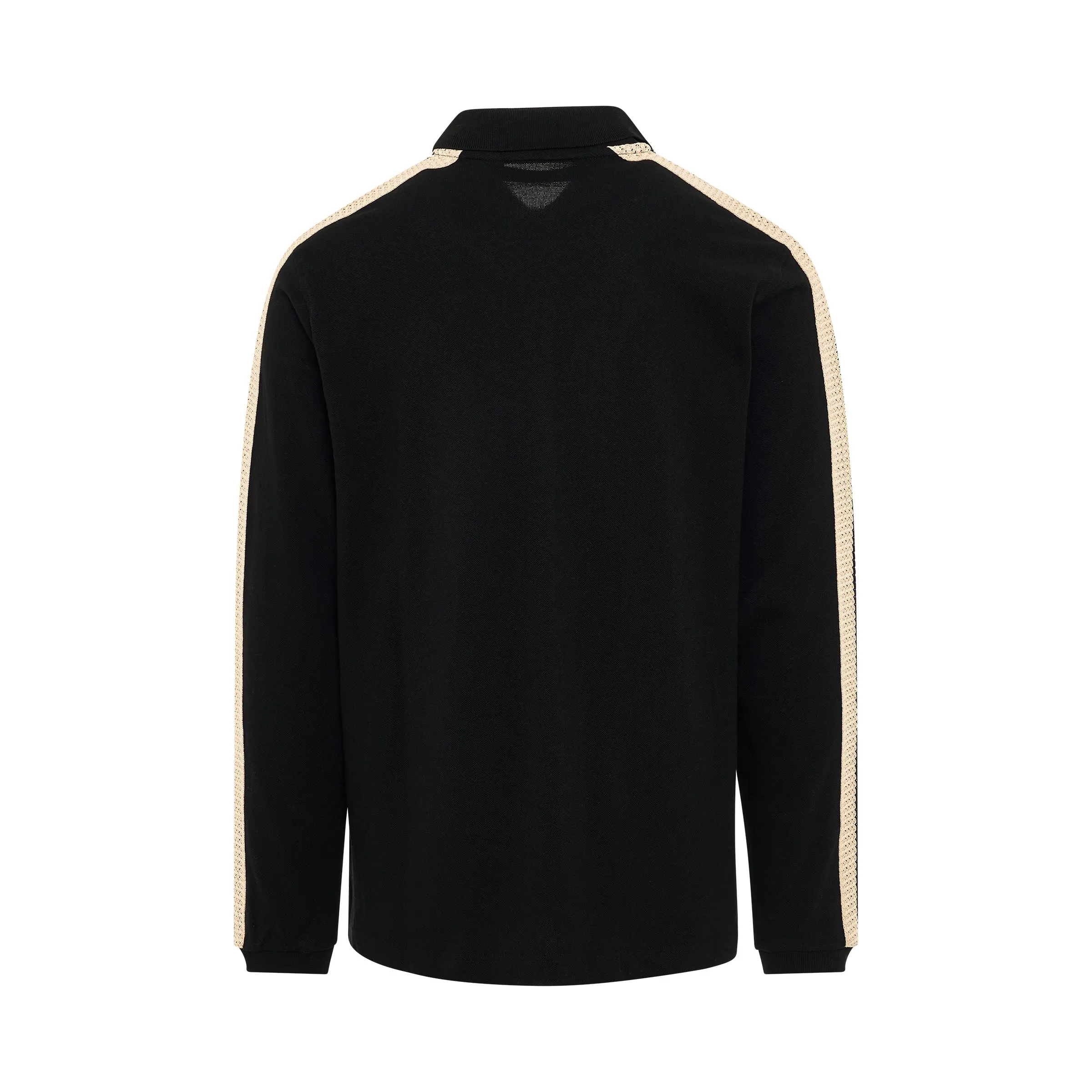 Classic Monogram Piquet Trackshirt in Black sold by MARAIS product image thumbnail 4