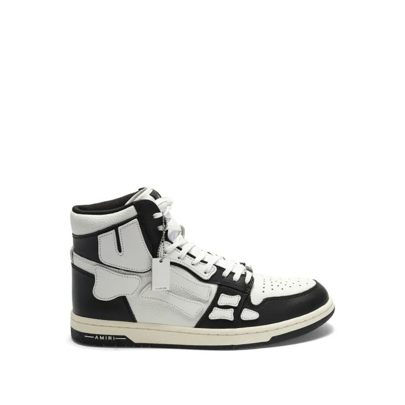 Skeleton High Sneaker in Black/White sold by MARAIS