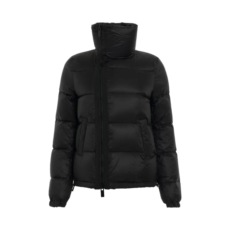 Puffer Zip Jacket in Black sold by MARAIS