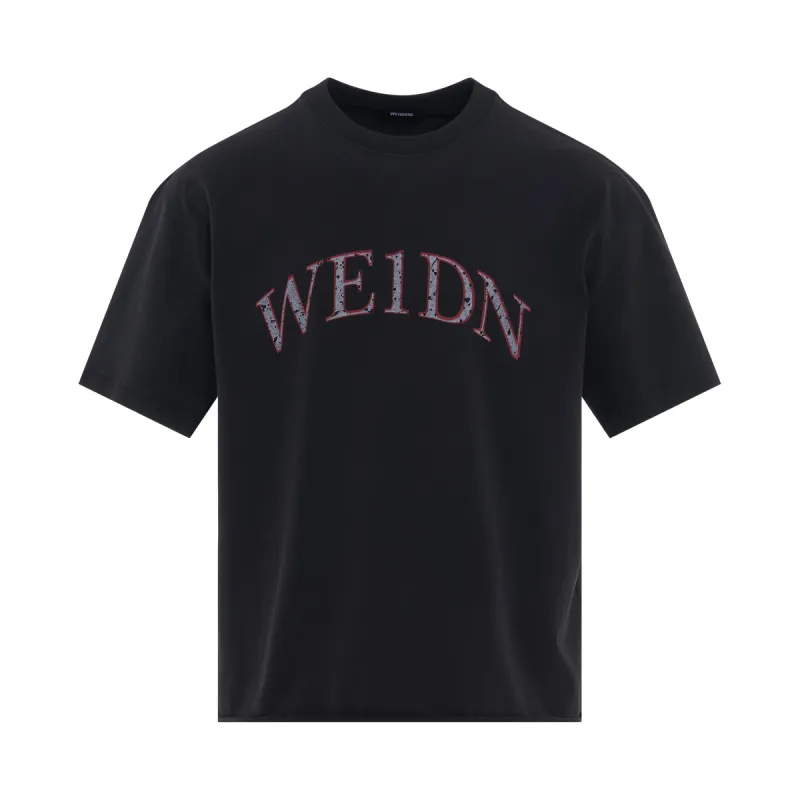 Painting Logo T-Shirt in Black sold by MARAIS
