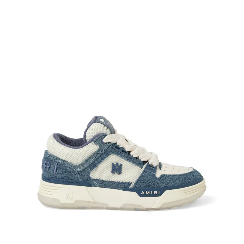 Vintage Denim MA-1 Sneaker in Washed Indigo sold by MARAIS