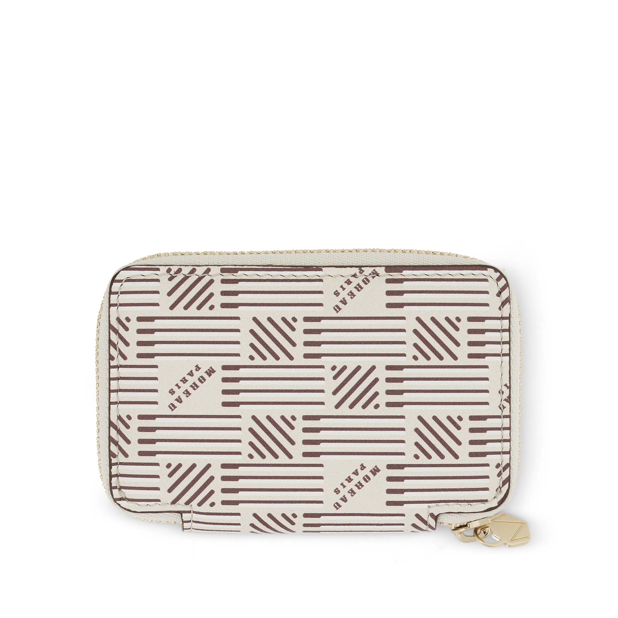 Mini Zip Wallet in Champagne sold by MARAIS product image thumbnail 2