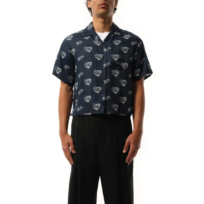 CVD Hawaiian Shirt in Midnight Blue sold by MARAIS