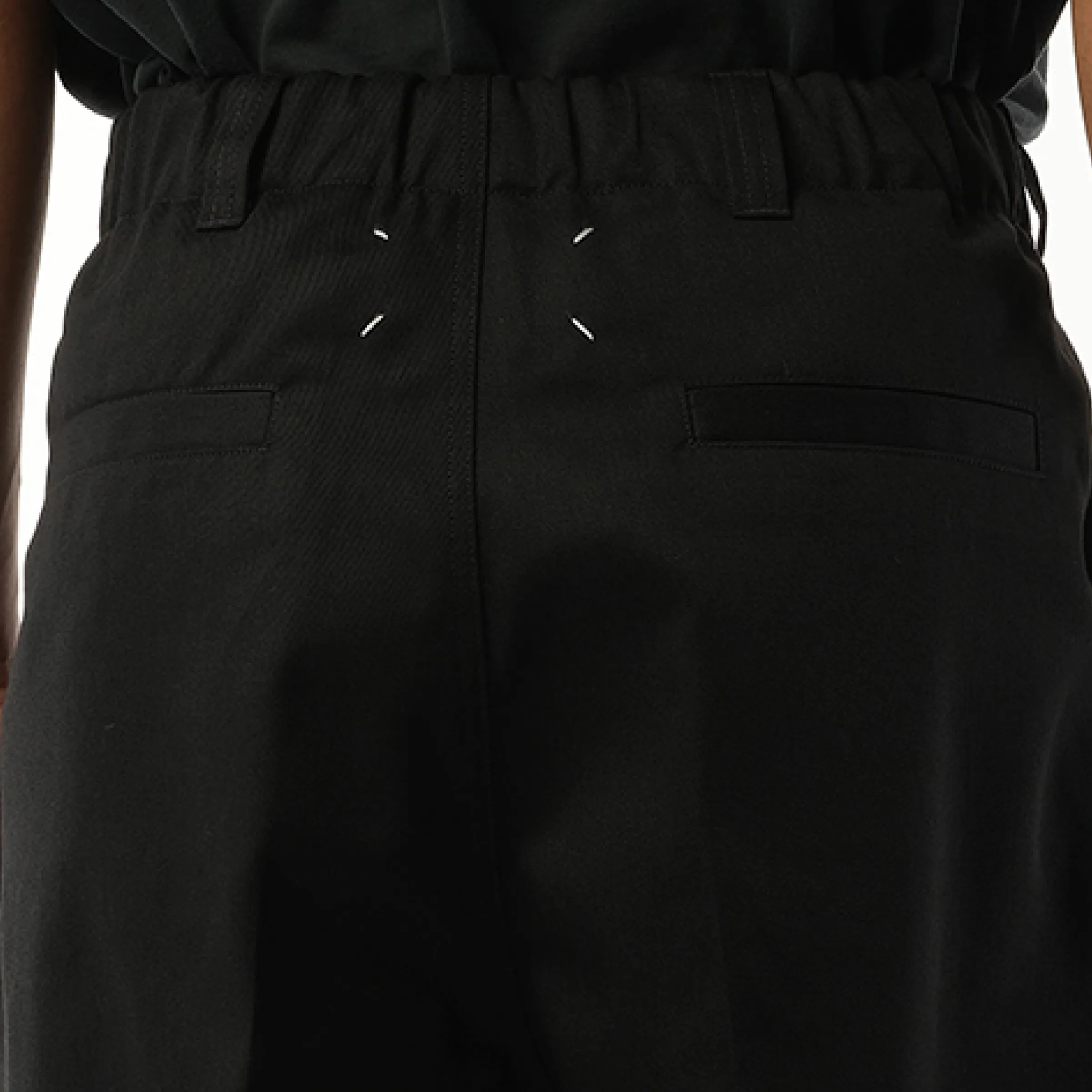 Skater Chino Pants in Black sold by MARAIS product image thumbnail 3