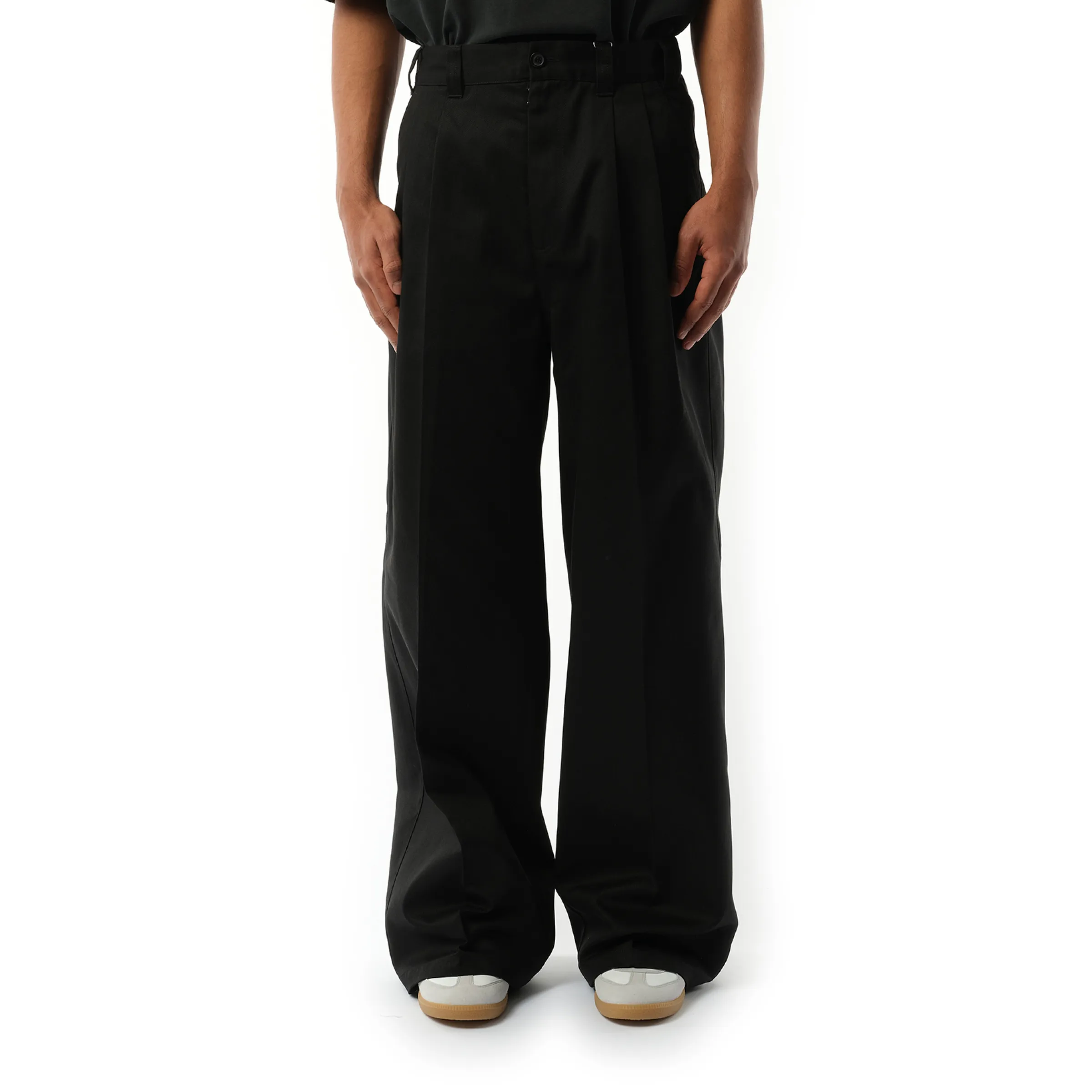 Skater Chino Pants in Black sold by MARAIS