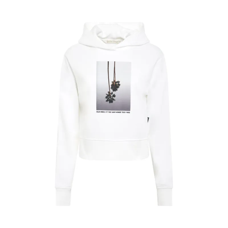 Mirage Cotton Hoodie in Off White sold by MARAIS