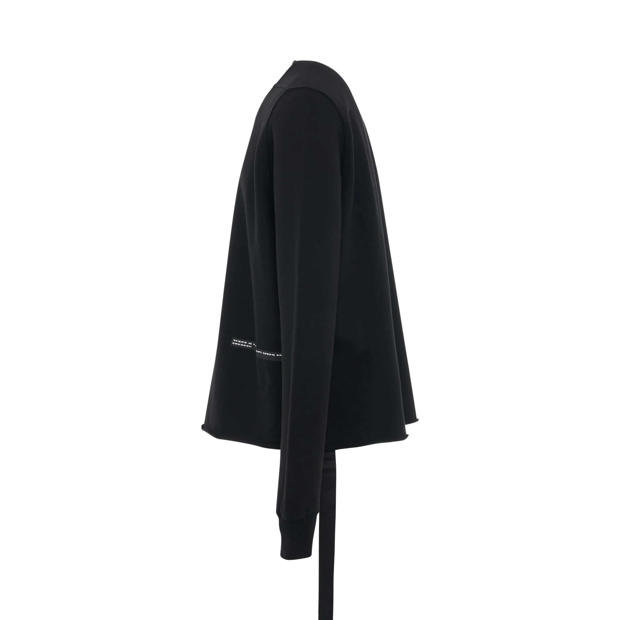 Tears Ribbon Crewneck Sweatshirt in Black sold by MARAIS product image thumbnail 3