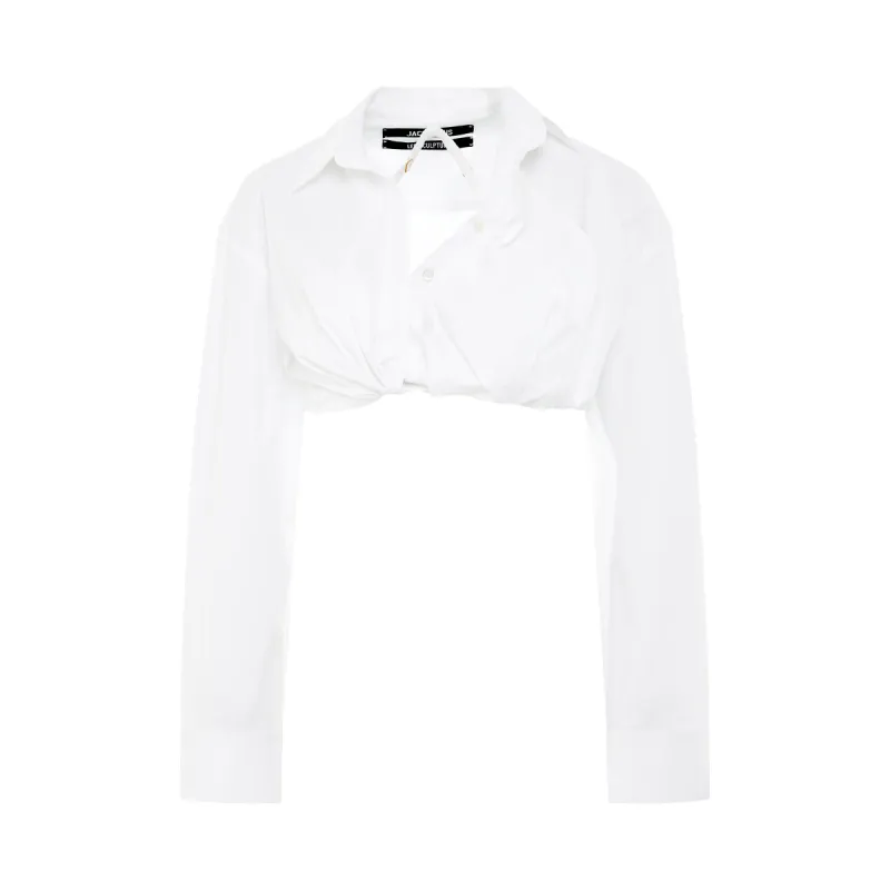 Bahia Courte Shirt in White sold by MARAIS