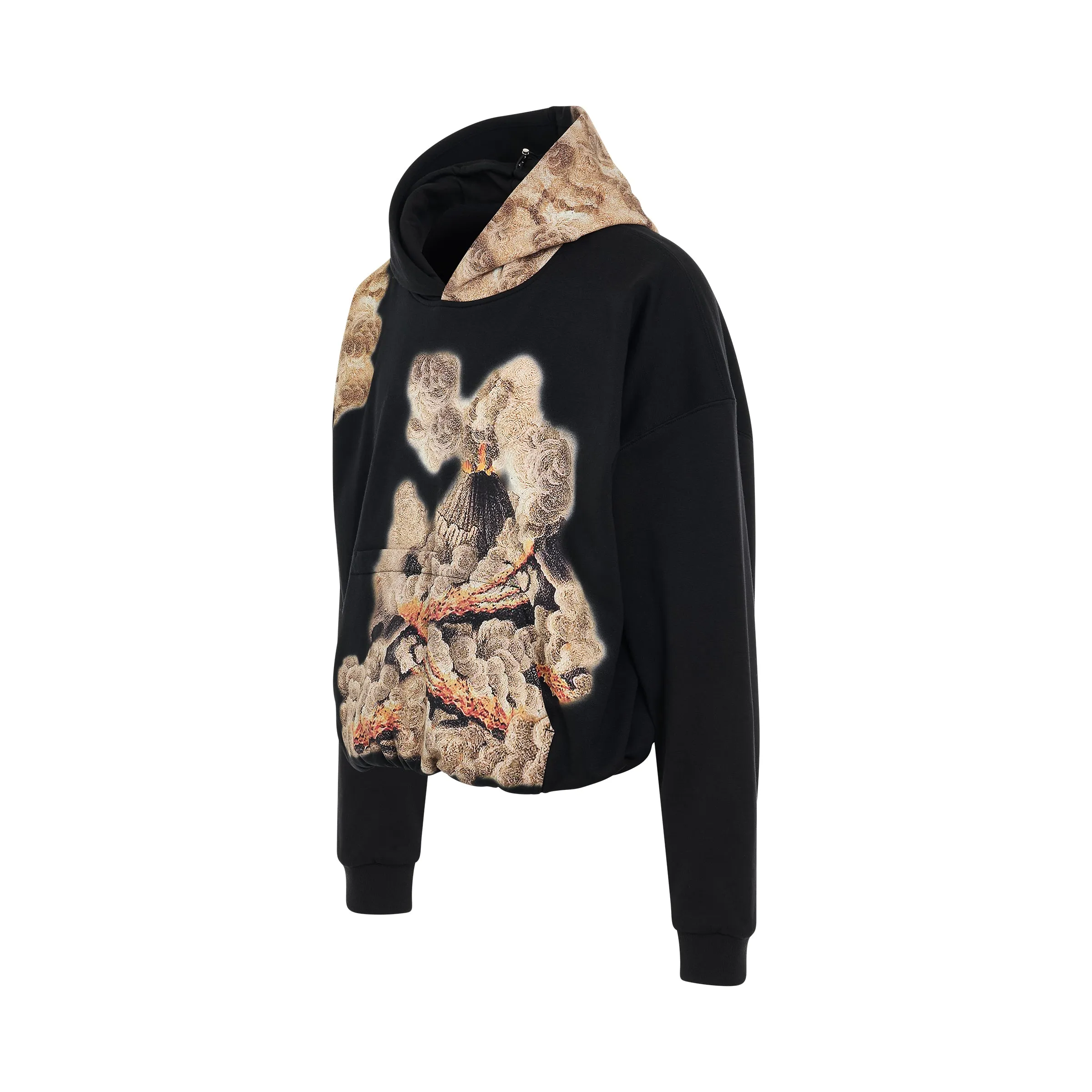 Volcano Print Hoodie in Black sold by MARAIS product image thumbnail 2