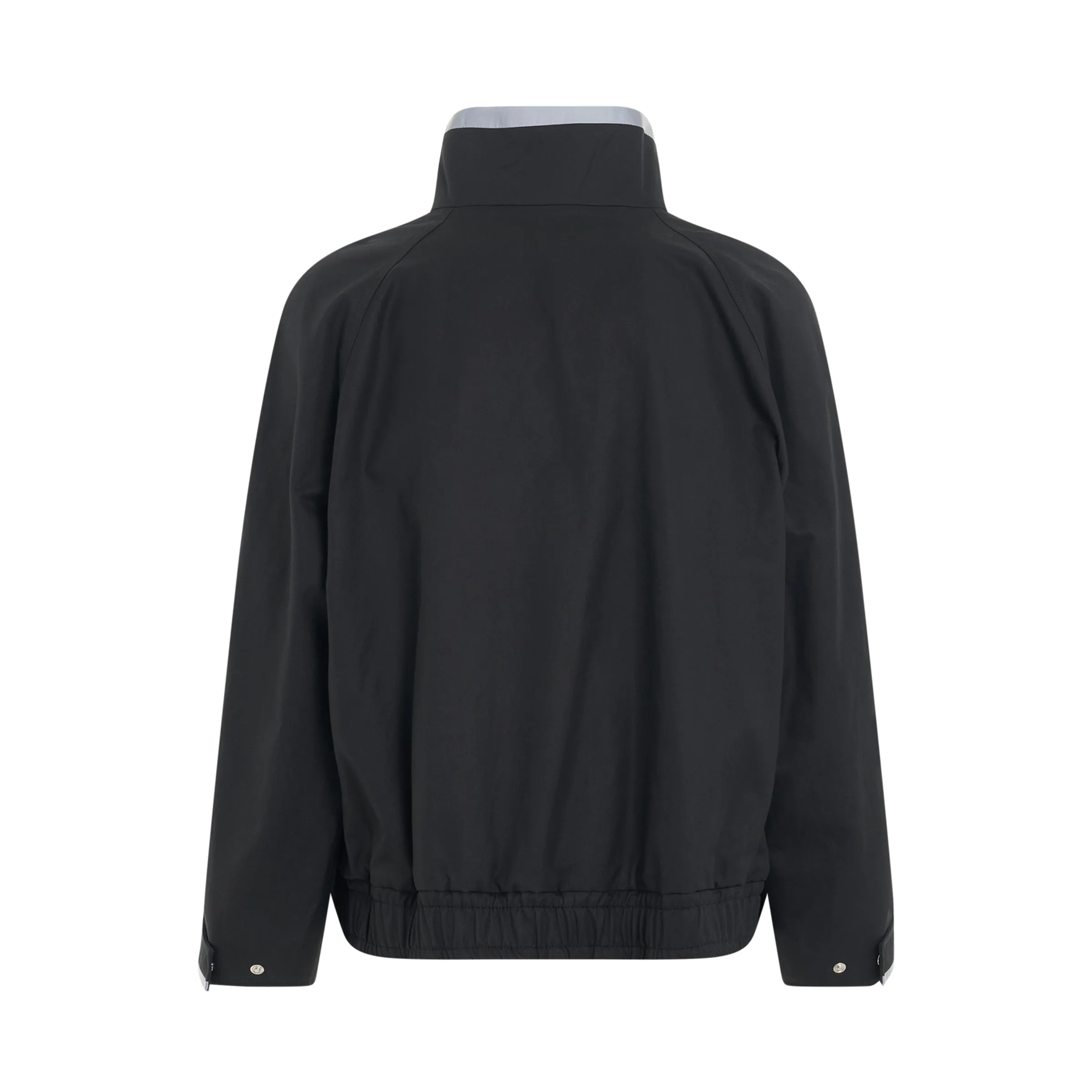 Classic Logo Bomber Jacket in Black/Silver sold by MARAIS product image thumbnail 4