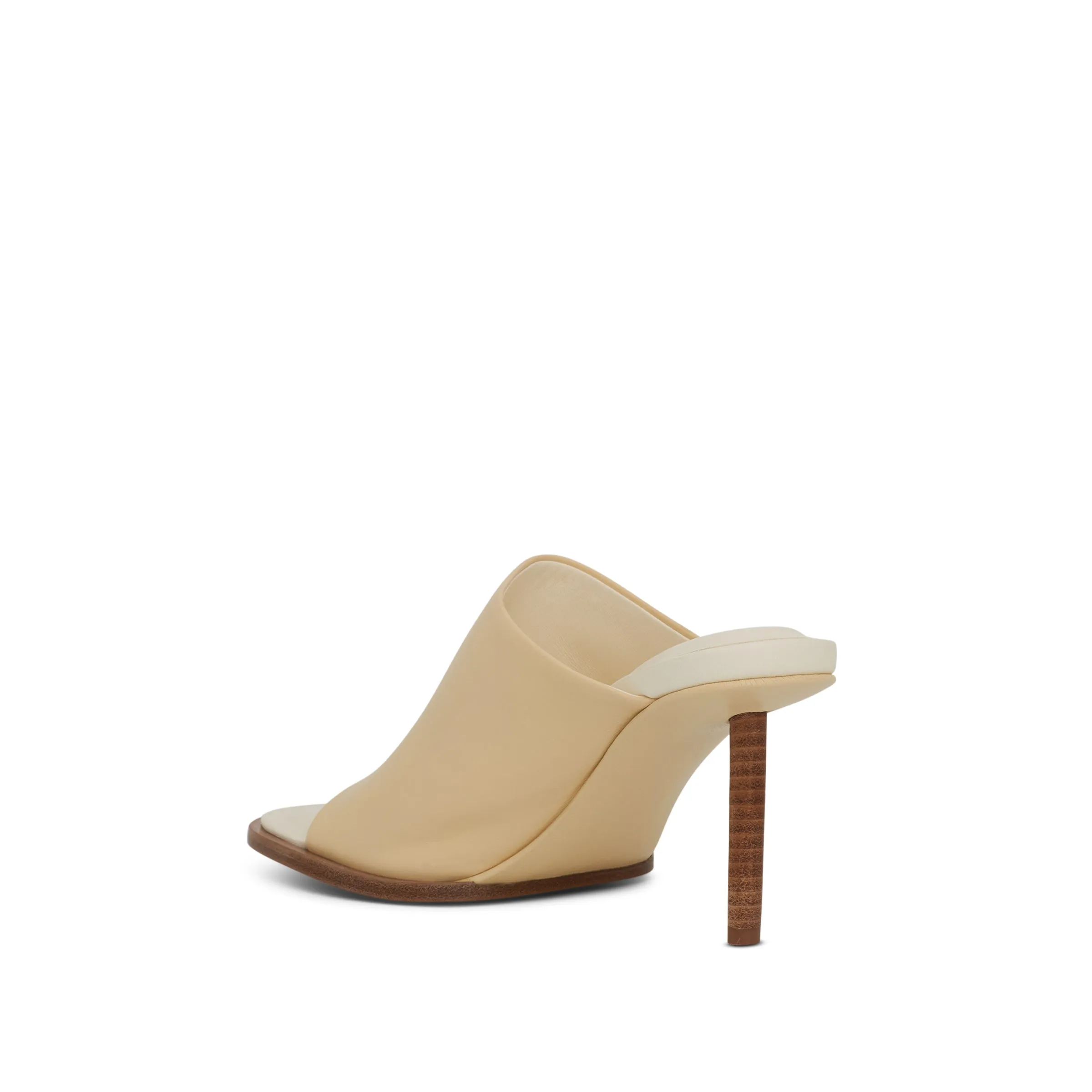 Carre Geometric Mules in Off White sold by MARAIS product image thumbnail 3