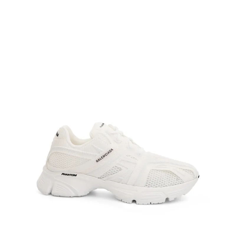 Phantom Sneaker in White sold by MARAIS