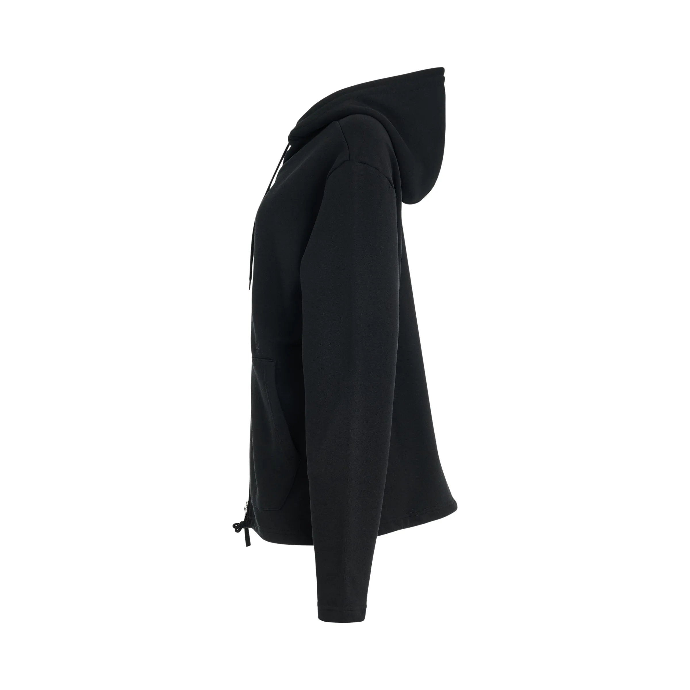 Women Zip Hoodie in Black sold by MARAIS product image thumbnail 3