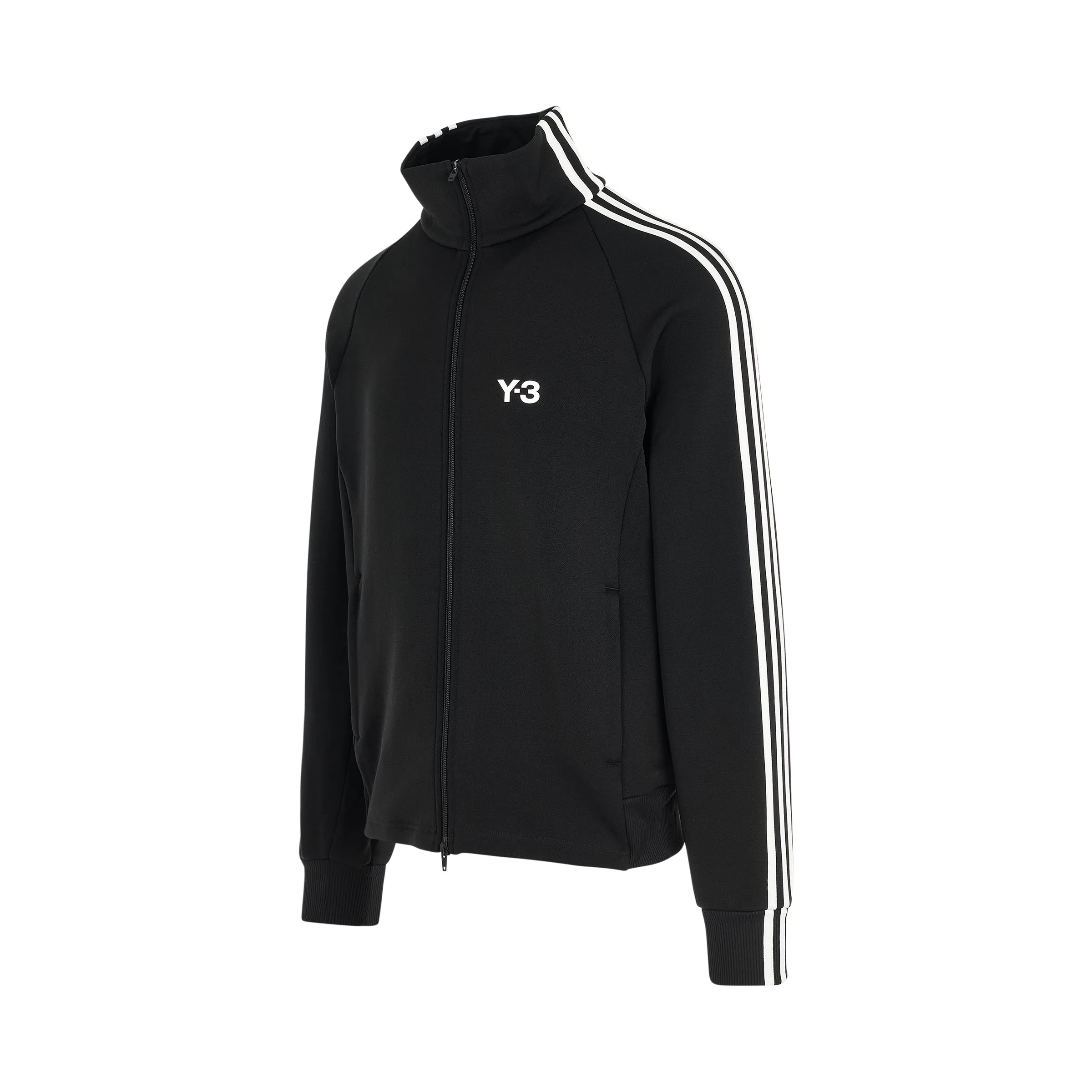 3 Stripe Track Jacket in Black/Off White sold by MARAIS product image thumbnail 2