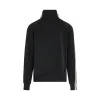 3 Stripe Track Jacket in Black/Off White sold by MARAIS