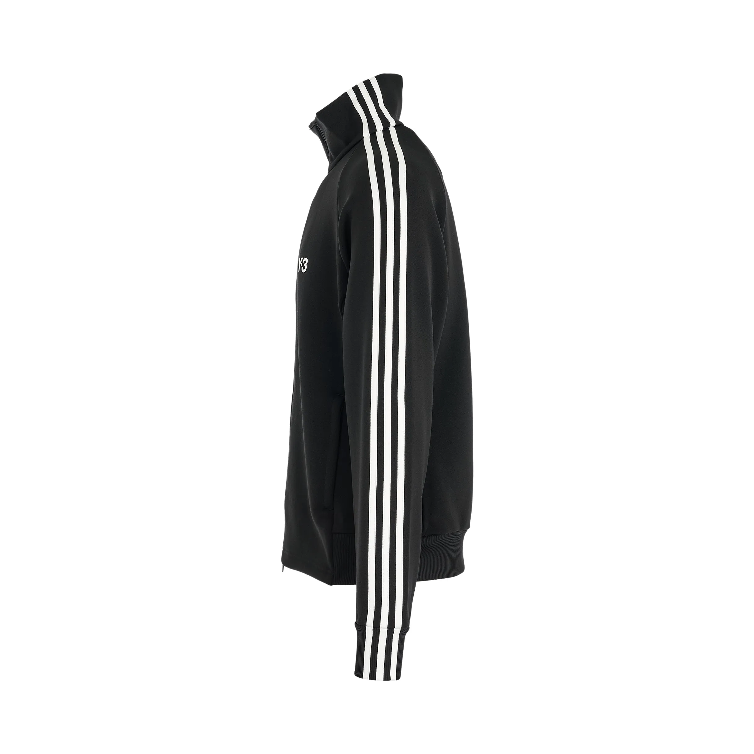 3 Stripe Track Jacket in Black/Off White sold by MARAIS product image thumbnail 3