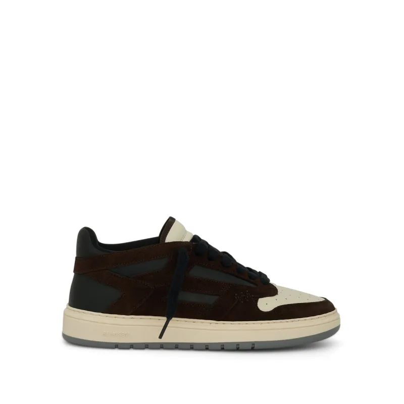 Reptor Low Sneaker in Brown/Black sold by MARAIS