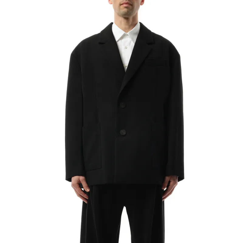 2 Button Blazer in Black sold by MARAIS