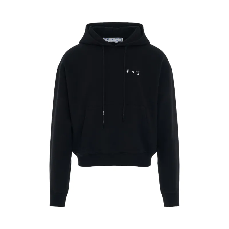 Caravaggio Paint Oversize Fit Hoodie in Black/White sold by MARAIS