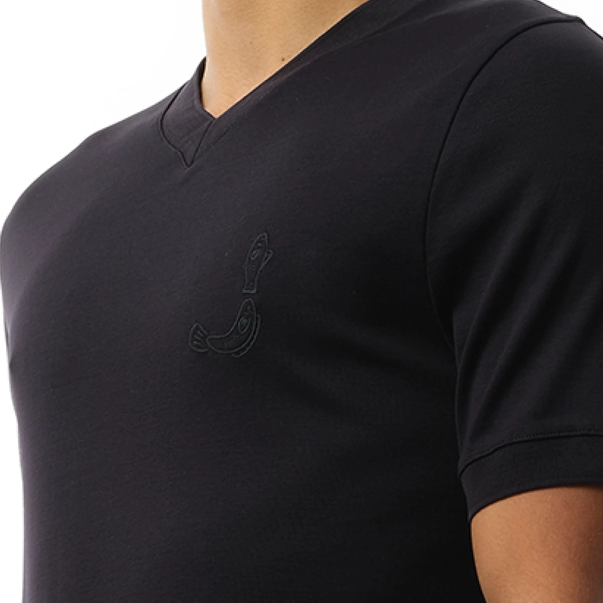 Le T-Shirt Presco in Dark Navy sold by MARAIS product image thumbnail 3