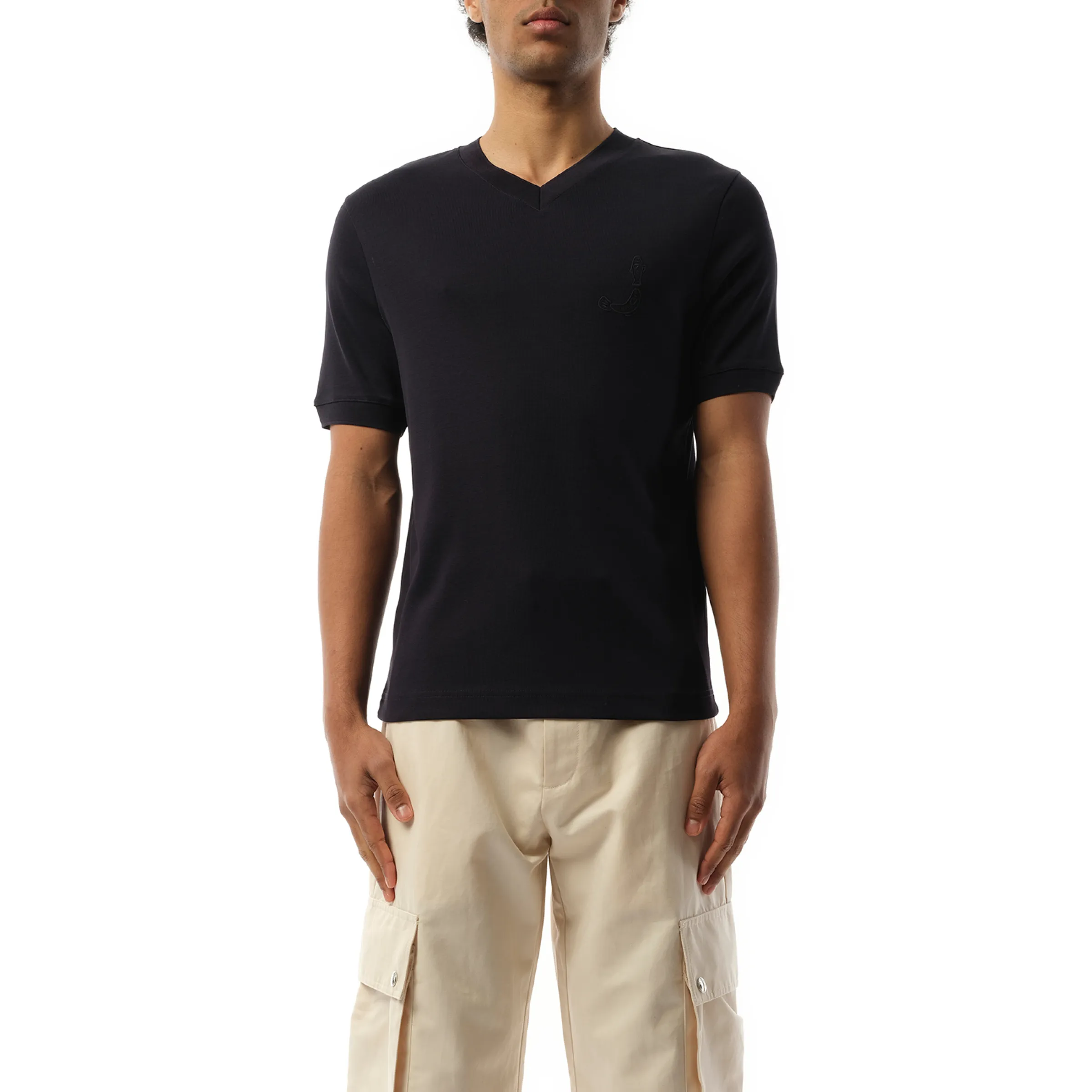 Le T-Shirt Presco in Dark Navy sold by MARAIS