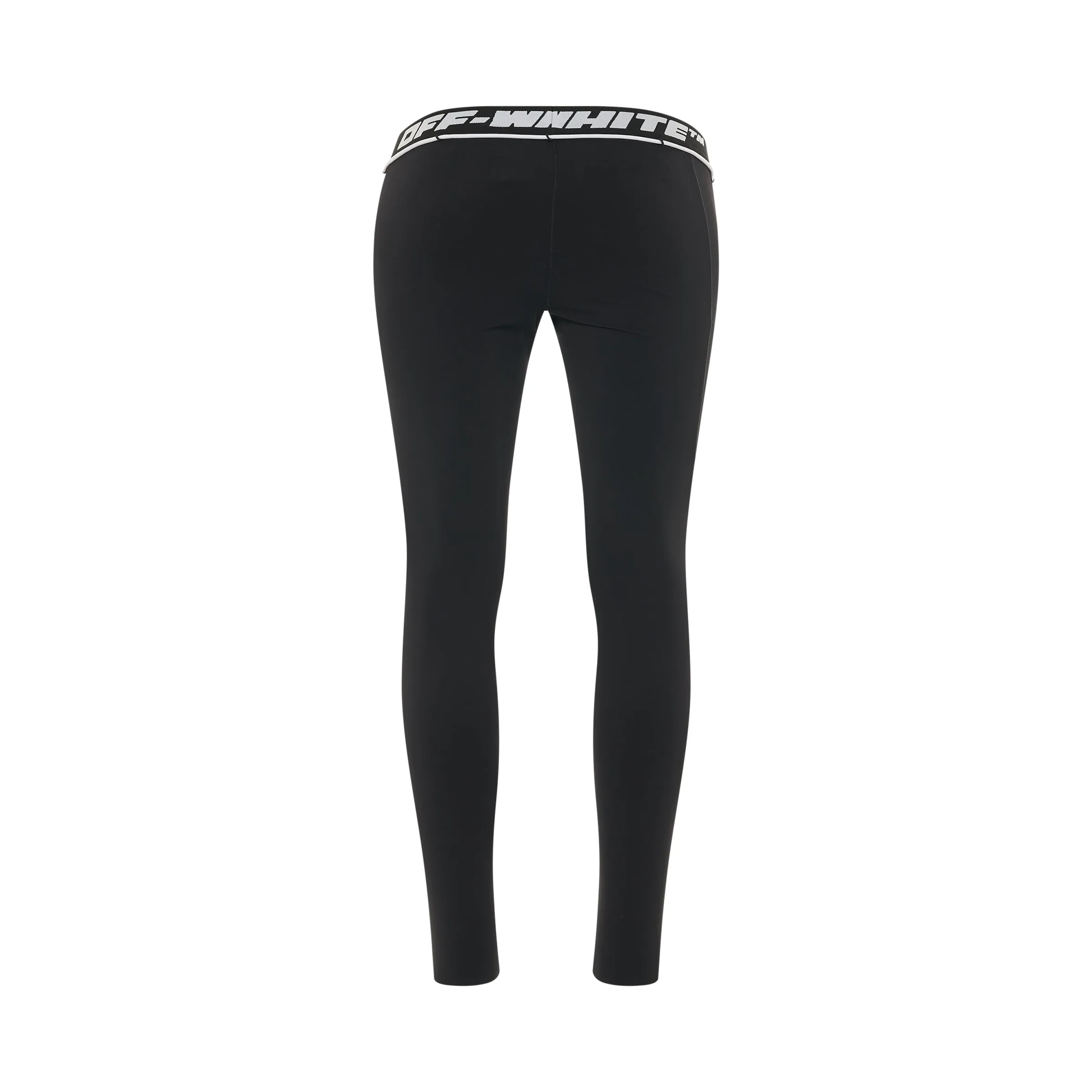 Athleisure Logo Band Leggings in Black sold by MARAIS product image thumbnail 4
