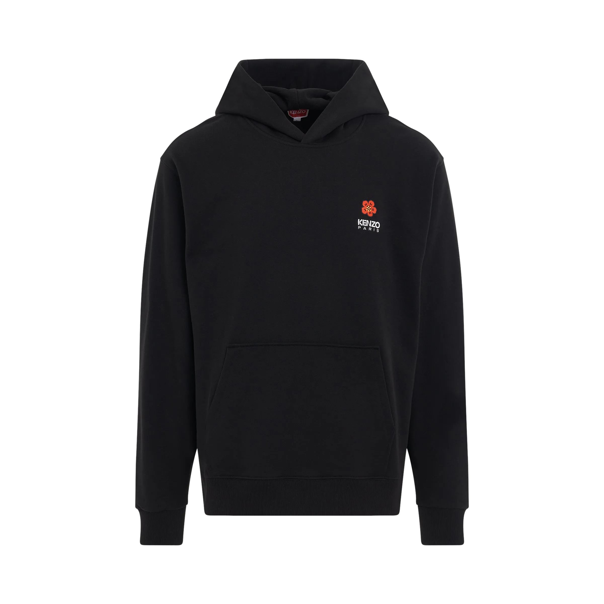 Boke Flower Crest Classic Hoodie in Black sold by MARAIS
