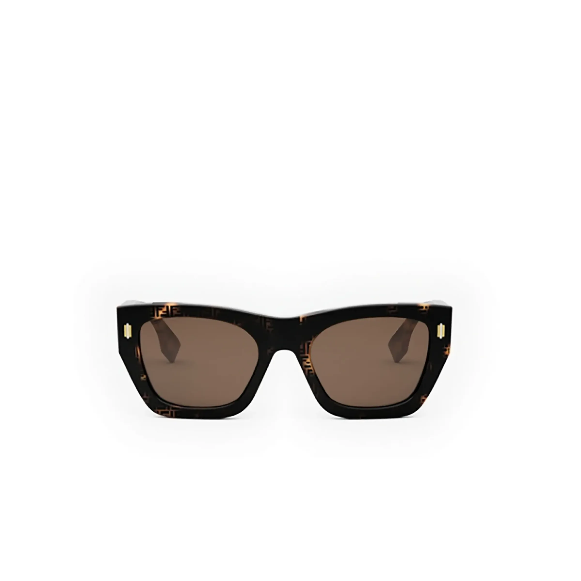 Fendi FE40100I 5355E Acetate Sunglasses in Havana/Brown sold by MARAIS