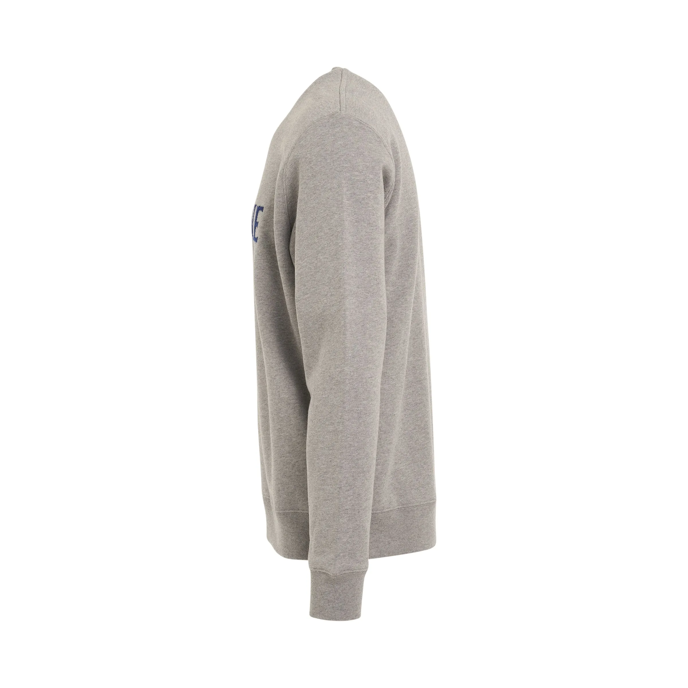 Embroidered Logo Cotton Sweatshirt in Grey sold by MARAIS product image thumbnail 3