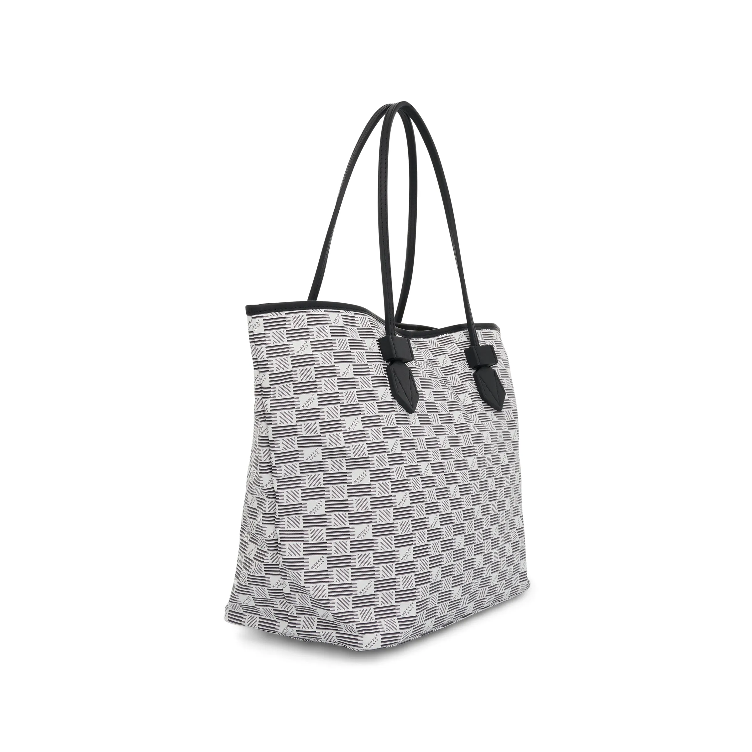 Saint Tropez Tote MM in White/Milk sold by MARAIS product image thumbnail 2